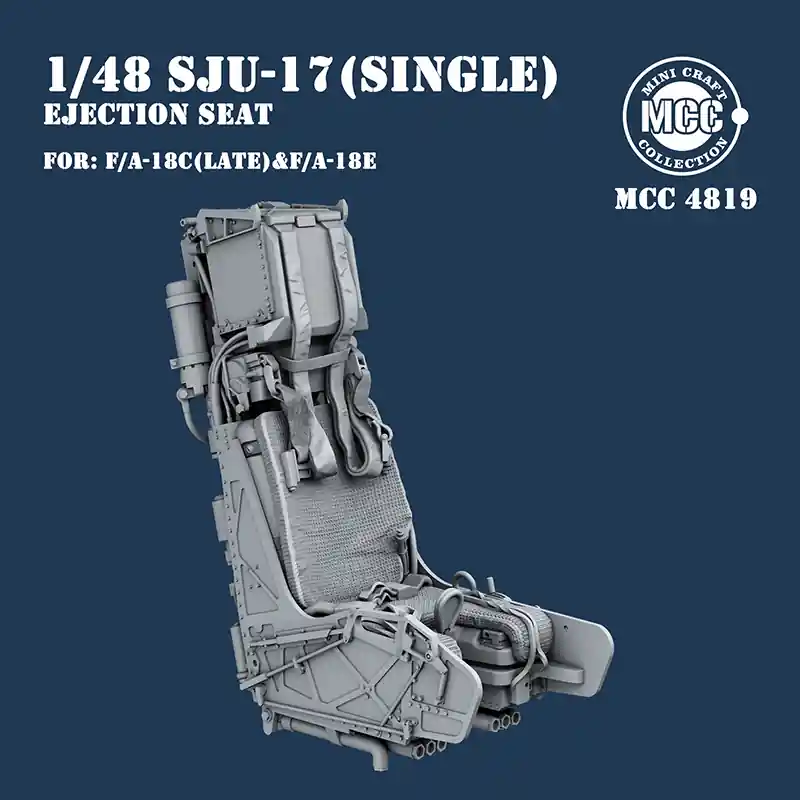 Offre Exclusive Mini Craft Collection 4819 SJU-17 NACES Ejection Seat for F/A-18 C Hornet Late & F/A-18 E Super Hornet (1 pc - 3D-Printed)