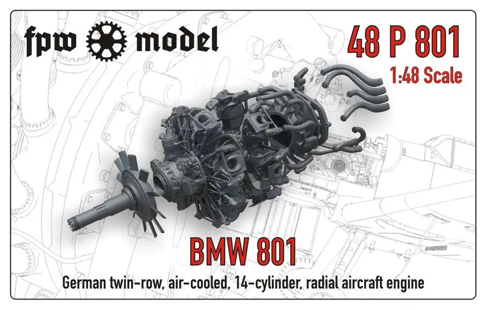 FPW Model 48P801 BMW 801 Must-Have