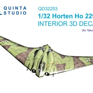 Usine Directe Quinta Studio QD32253 Horten Ho 229 A - 3D-Printed & Coloured Interior on Decal Paper (for Takom Kits)