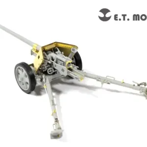 ET Model E35-071 German WWII Anti-Tank Gun 7.5cm Pak 40 (for Dragon kit) Commander Vite