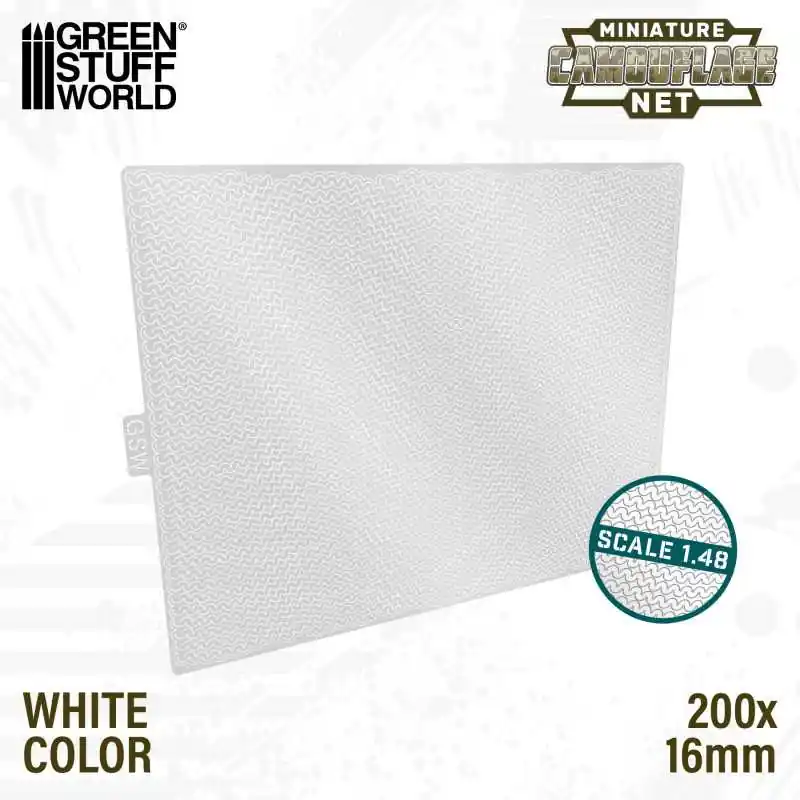 Green Stuff World 13510 Miniature Camouflage Net White Affaire À Saisir