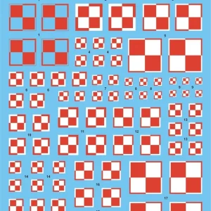 Techmod 72162 Polish National Insignia 1920-39 Expédié Aujourd'hui