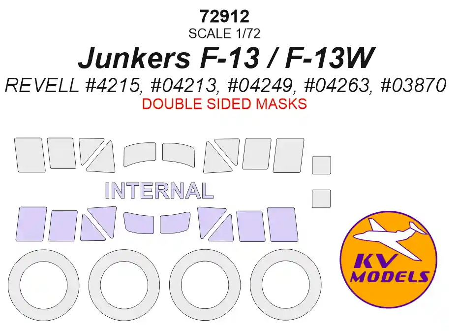 Nouvel Arrivage KV Models 72912 Junkers F-13 / F-13W