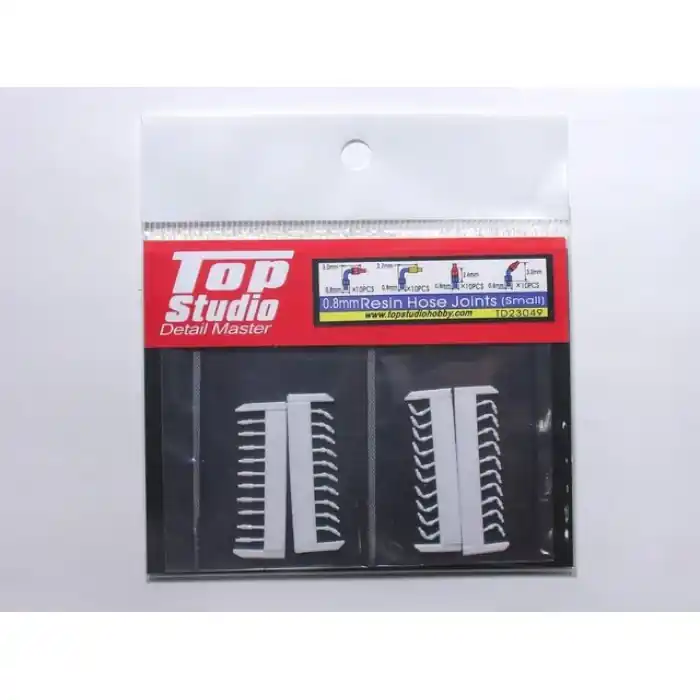 Expédition Rapide Top Studio TD23049 0.8 mm Resin Hose Joints