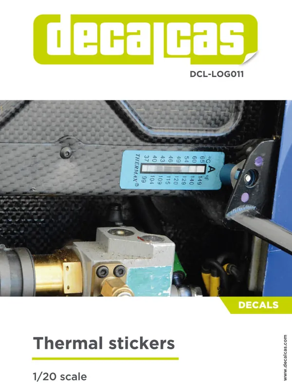 Decalcas LOG011 Thermal Stickers Decals (for F1) Nouvel Arrivage