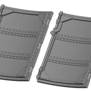 Art Scale Kit A72039 Supermarine Spitfire Mk.I / Mk.II and Mk.V Early - Cockpit Door (for Eduard Kits / 3D-Printed Nouvel Arrivage
