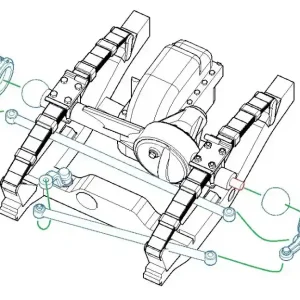 Minor 352048 Positionable steering for LHD Land Rover series II/III Top Vente