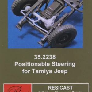 Resicast 352238 Workable Front Steering for Jeep (for Tamiya kits) Promotion Saisonnière