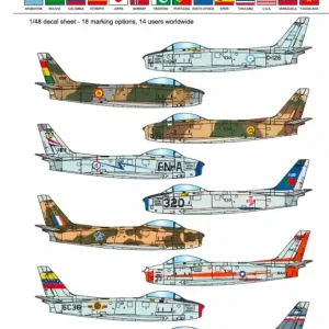 Prix Réduit Armycast ACD72032 F-86 E/F Sabres