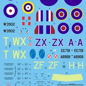 Techmod 48029 Supermarine Spitfire Mk VB Usine Directe