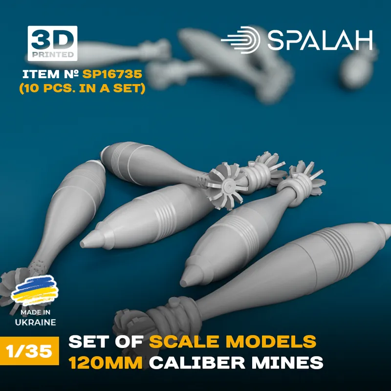 Top Vente Spalah 16735 120mm Caliber Mines (10pcs)