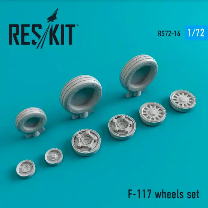 Soldes DISCONTINUED RES/KIT 72-0016 Lockheed F-117 wheels set