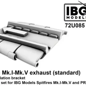 IBG 72U085 Supermarine Spitfire Mk. I - Mk. V - 3D-Printed Exhaust (Standard / for IBG Kits) Marque