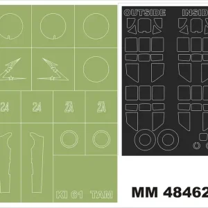 Satisfait Ou Remboursé Montex MM48462 Ki-61 HIEN TAMIYA 61115