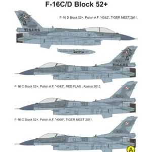 Nouveauté Techmod 72067 F-16 C/D Block 52+