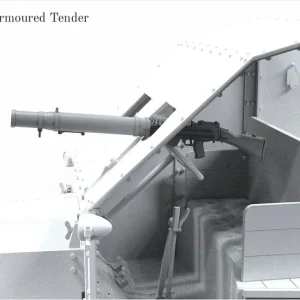 Copper State Models A35-065 Lewis MG for British Tender - Middle East (3D-Printed) Meilleur Choix