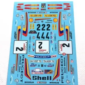 Renaissance TK24-470 Peugeot 106 XSI - Tour De Corse 1993 Bruzi Paniizzi Petit Prix