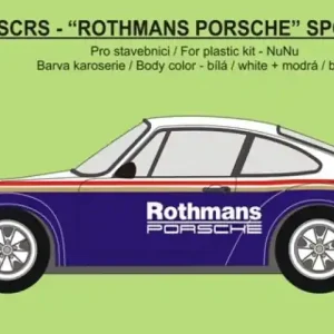 Offre Du Jour Rejimodel 361 Porsche 911 SCRS Rothmans Logo