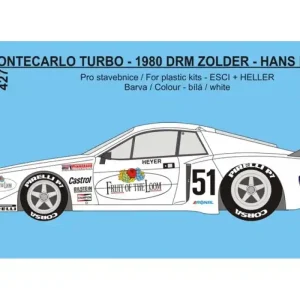 Achat Immédiat Rejimodel 427 Lancia Beta Montecarlo Turbo - 1980 Zolder No.51 Heyer