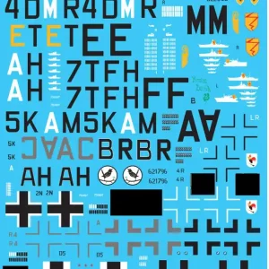 Réduction Aims 72D021 Junkers Ju-88 Experten Decals