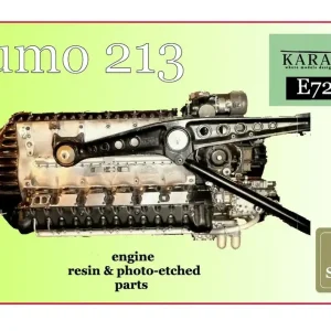 Vente Flash KARAYA E7206 Jumo 213 engine – resin + PE