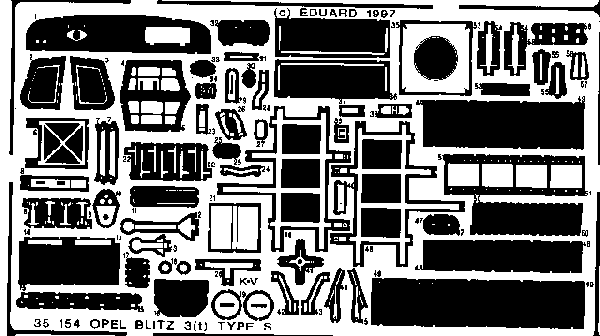 Meilleure Vente Eduard 35154 Blitz 3(t) type S ITALERI