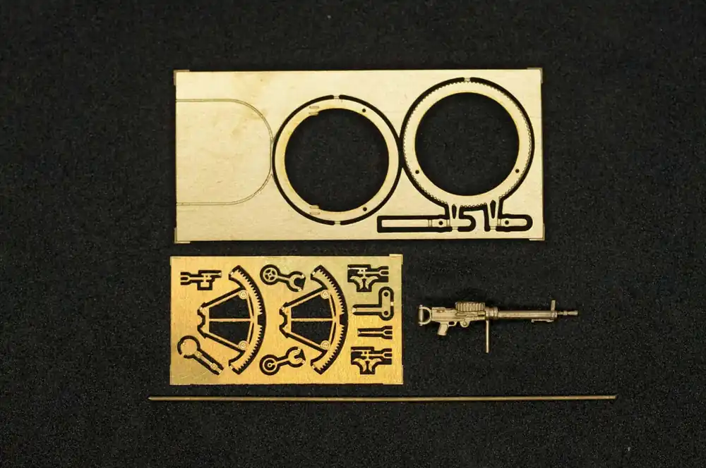 Mini World A7206a Lewis Mk II Single Machine Gun On The Scarff Ring Top Vente