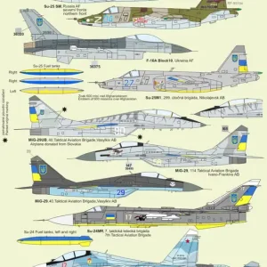 Retour Gratuit DP Casper 72063 Ukraine 2022-2025 Decals Set