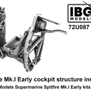 Marque IBG 72U087 Supermarine Spitfire Mk.I Early - Cockpit Structure Insert (for IBG Kits / 3D-Printed)