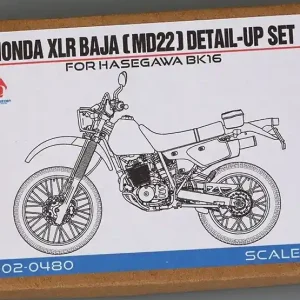 Nouvelle Collection Hobby design HD02-0480 Honda XLR Baja (MD22) - Detail-Up Set (for Hasegawa BK16 Kit)