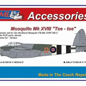 AML A72099 de Havilland Mosquito Mk.XVIII "Tse-tse" (for Tamiya kits) Certifié