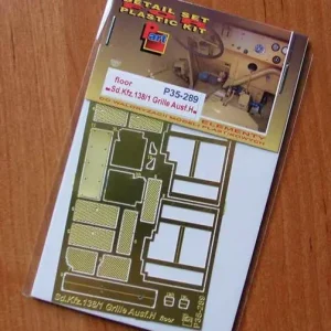 Part P35-289 Sd.Kfz.138/1 Grille Ausf.H - Floor Dragon 6470 Produit De Marque
