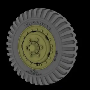 Expédition Rapide PanzerArt RE35-670 M8 “Greyhound” Road wheels Firestone