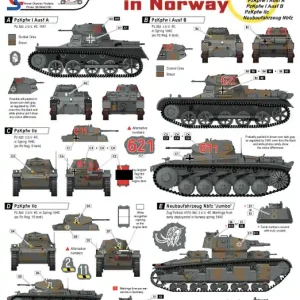 Star-Decals 35-977 German Tanks in Norway 1940. Marque