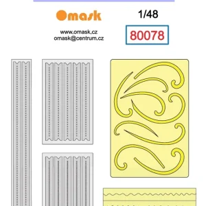Dernier Modèle Omask 80078 Luftwaffe Set 3 (80007, 80008, 80012, 80026, 80073)