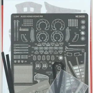 Nunu Model Kit NE24028 Audi Hong Kong R8 2015 Macau GT - Detail Up Parts Set Dernier Modèle
