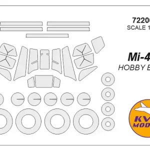 Achetez Aujourd'hui KV Models 72206 Mi-4A (HOBBY BOSS) + wheels masks