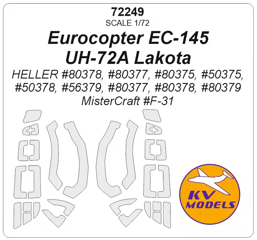 KV Models 72249 Eurocopter EC-145 / UH-72A Lakota Prix Cassé