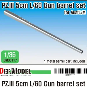DEF Model DM35117 WWII German Pz.III 5cm L/ 60 barrel Meilleur Prix