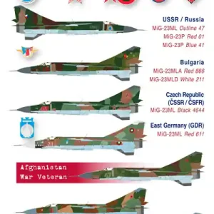 Linden Hill 48036 Mikoyan MiG-23ML/MLA/MLD/P variants - ‘Brothers in Arms‘ Part 2 Offre Exclusive