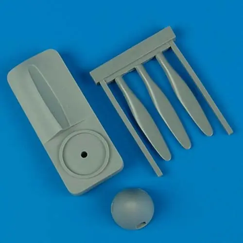 Quickboost 48268 Spitfire Mk.I/Mk.V De Havilland Propeller w/tool Tamiya Authentique