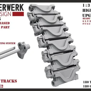 Panzerwerk Design 35-PW026 Sherman T54E2 Tracks Petit Prix