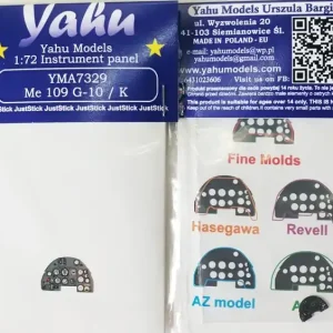 Yahu Models A7329 Me-109G-10 & K (AZ Model / Fine Molds / Hasegawa) Prix Réduit