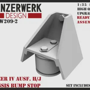 Panzerwerk Design 35-PW209-2 Panzer IV Ausf. H/J Chassis Bump Stop Offre Du Jour
