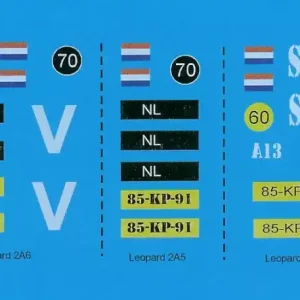 Petit Prix Black Lion Decals 35027 Modern Dutch Army - Leopard 2A4/5/6