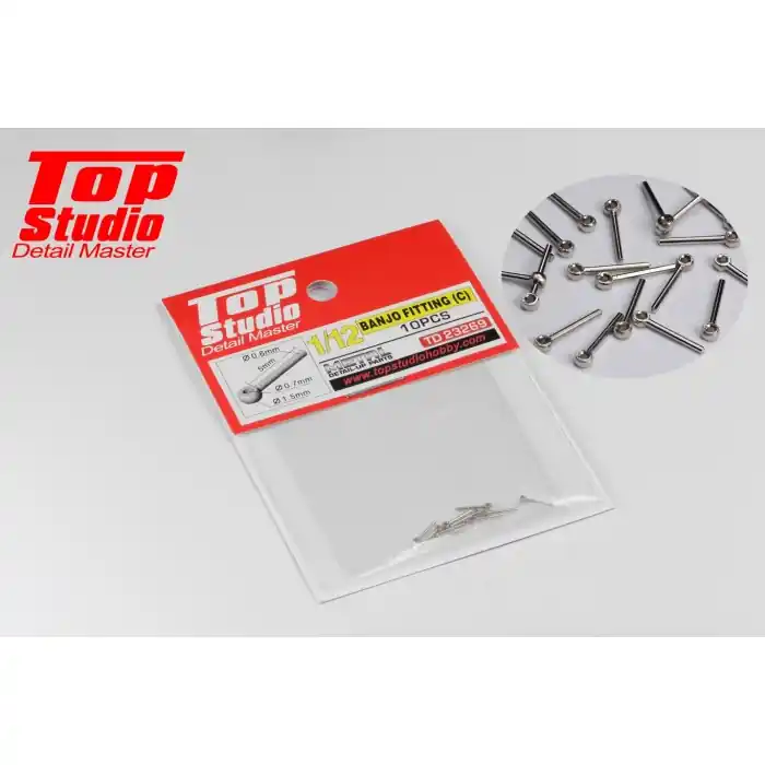 Meilleur Prix Top Studio TD23269 Banjo Fitting Set C (10 pcs)
