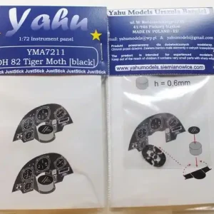 Yahu Models A7211 Tiger Moth [Black] Airfix / AZ Produit De Marque