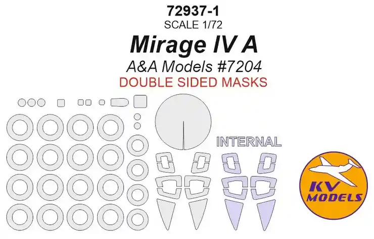 KV Models 72937-1 Mirage IV A DS Seulement Aujourd'hui