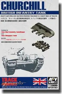 Quantité Limitée AFV Club 35183 British Churchill workable Track HCSBSST/BTS 3 Heavy Built Up