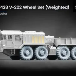 ScaleX WM-35030S KZKT-7428 V-202 Weighted Wheel Set (3D-Printed / for Trumpeter Kits) Soldes
